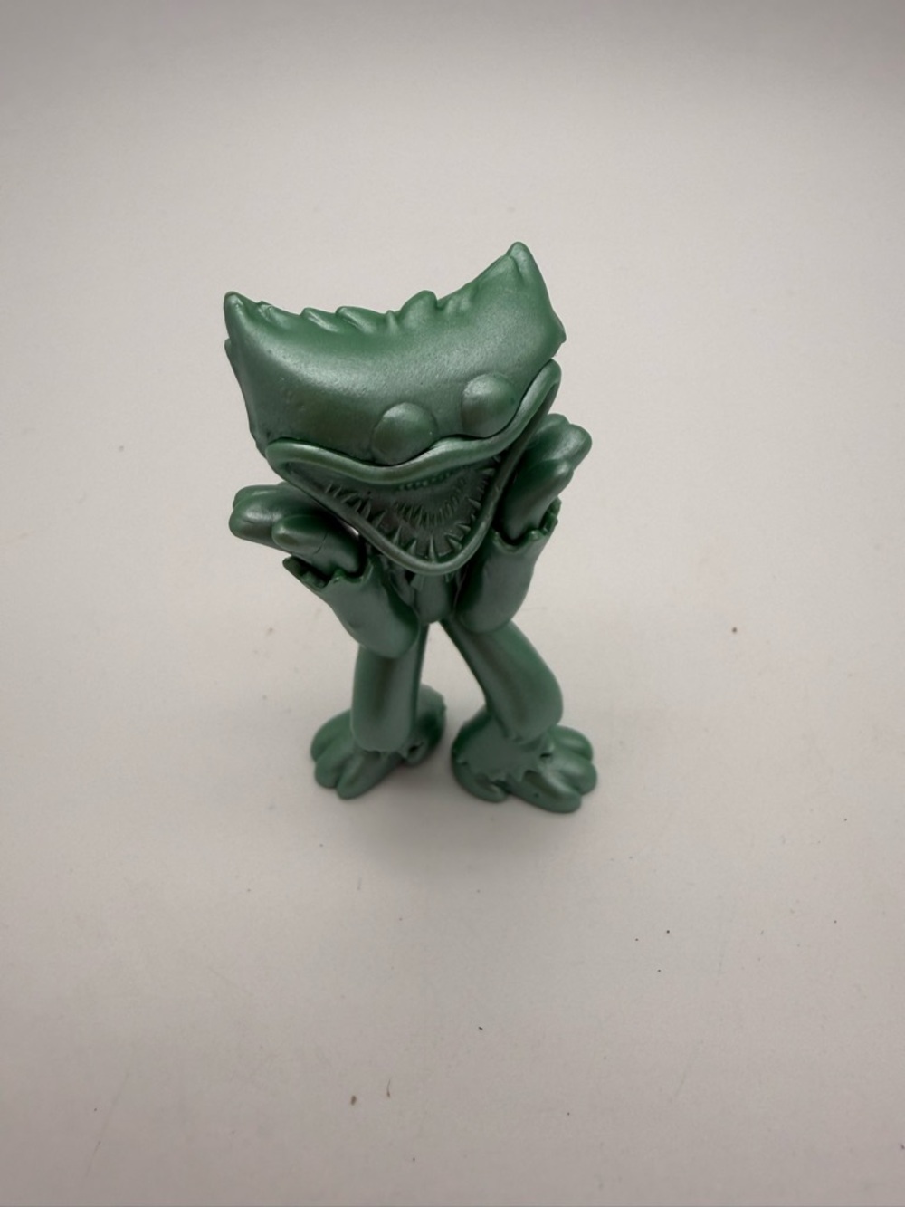 Poppy Playtime Roblox Blind Bag Mini PVC Figure Metallic Green Huggy Wuggy EUC